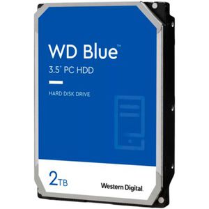 WD Blue 2TB SATA 6Gb/s HDD internal 3.5inch serial ATA 256MB cache 7200RPM RoHS compliant Bulk