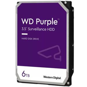 WD Purple 6TB SATA HDD 3.5inch internal 256MB Cache