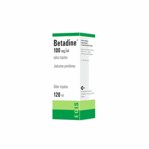 Betadine 100 mg/ml odos tirpalas 120 ml