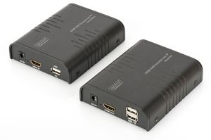 DIGITUS HDMI KVM Extender over IP Set