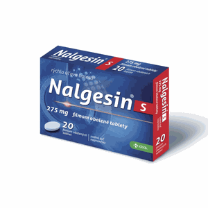 Nalgesin S 275 mg plėvele dengtos tabletės N20