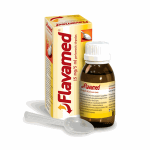 Flavamed 15 mg/5 ml geriamasis tirpalas 100 ml