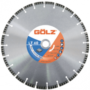 Deimantinis diskas betonui GOLZ LT40 300x25,4mm