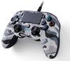 Nacon Wired Game Controller For Playstation 4 (Camo Grey)