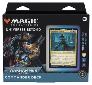 Magic: The Gathering Universes Beyond - Warhammer 40K Commander Deck - Forces of the Imperium