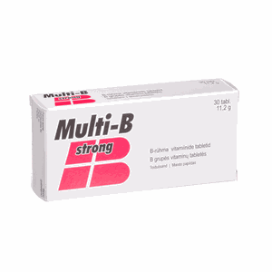 Multi-B Strong tabletės N30