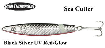 Pilkeris Ron Thompson Sea Cutter Black Silver UV Red/Glow