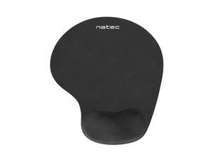 Natec Mousepad Ergonomic MARMOT gel filling, black