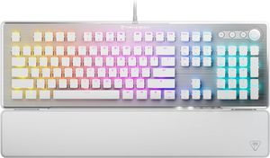 Turtle Beach Vulcan II RGB 100% white wired mechanical keyboard (Titan II Red switch, US)