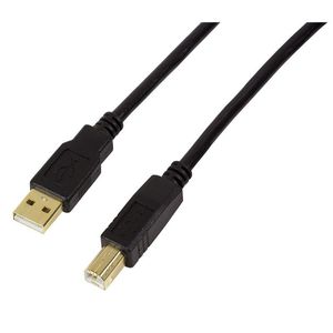LogiLink Active repeater cable USB 2.0 AM/BM 10m black