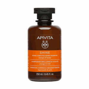 APIVITA žvilgesio suteikiantis šampūnas 250 ml 