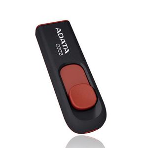 USB raktas ADATA C008 16GB USB 2.0 Black/Red