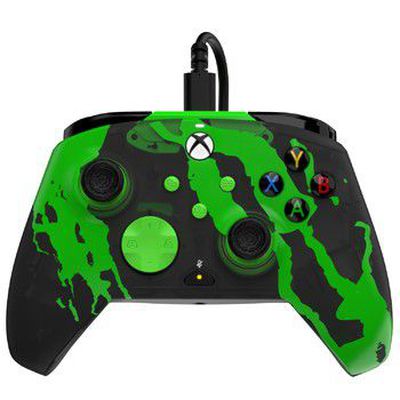 PDP Xbox Series X/S  and  PC laidinis valdiklis Rematch Glow In The Dark (Jolt Green)