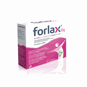Forlax 10 g milteliai geriamajam tirpalui paketėlyje N10