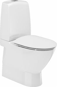 Inspira Art Rimfree® kombinuotas unitazas, vertikalus, klijuojamas, 2/4 ltr. Fresh WC funkcija