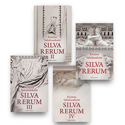 Kristinos Sabaliauskaitės 4 knygų rinkinys: Silva rerum