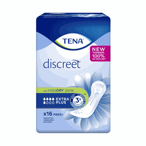 TENA įklotai Discreet Extra Plus N16