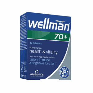 WELLMAN 70+ tabletės N30