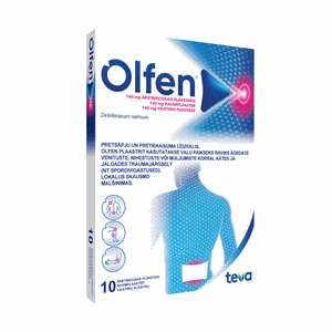 Olfen 140 mg vaistinis pleistras N10