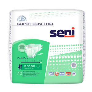 SENI SUPER TRIO Premium sauskelnės, S dydis N10