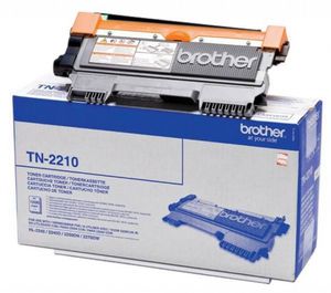 Brother TN-2210 (TN2210), juoda kasetė lazeriniams spausdintuvams, 1200 psl.
