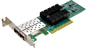 Synology Dual Port 10Gb SFP+ PCIe Network Interface Card E10G17-F2 10 GT/s, PCIe 3.0 and 2.0 compatible; 8-lane or 4-lane auto-negotiation