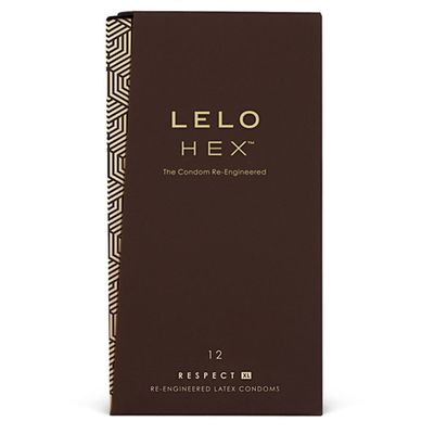 Lelo - HEX prezervatyvai Respect XL 12 vnt
