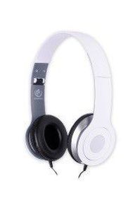 Rebeltec CITY white ster headphone with microph.
