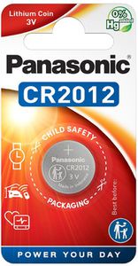 Panasonic battery CR2012/1B