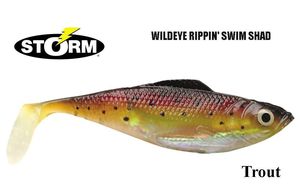 Guminukas Storm Rippin Nature Shad Trout 10 cm 10 cm