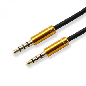 Sbox AUX Cable 3.5mm to 3.5mm golden kiwi gold 3535-1.5G