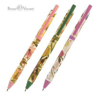 Rašiklis Bruno Visconti ArtClick Flora Bloom flowers, 0.5mm, mėlynos spalvos