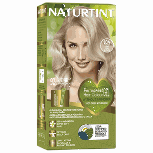 NATURTINT® ilgalaikiai plaukų dažai be amoniako, LIGHT ASH BLONDE 10A