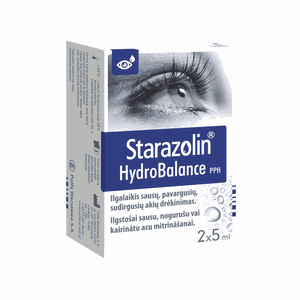 Starazolin HydroBalance PPH drėkinamieji akių lašai 5 ml, N2