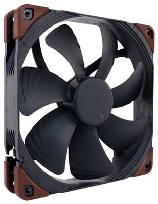 Noctua NF-A14 INDUSTRIALPPC-2000 IP67 PWM Kompiuterio korpusui Ventiliatorius 14 cm Juoda, Ruda