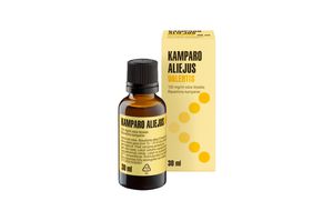 Kamparo aliejus Valentis 100 mg/ml odos tirpalas 30 ml