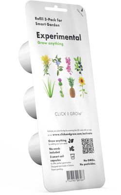 Click & Grow Smart Garden refill Experiment 3pcs