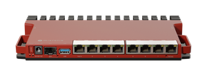 Maršrutizatorius MikroTik Router  L009UiGS-RM No Wi-Fi, 10/100/1000 Mbit/s, Ethernet LAN (RJ-45) ports 8, 1x USB 3.0 type A