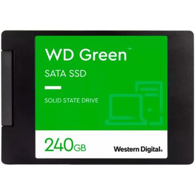 WD Green SATA 240GB Internal SSD Solid State Drive - SATA 6Gb/s 2.5inch - WDS240G3G0A