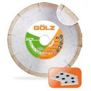 Deimantinis diskas keramikai GOLZ SlimFast 10, Ø250x25,4 mm