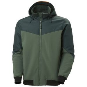 Žieminė striukė HELLY HANSEN Oxford Softsheel Winter Jacket, žalia XL