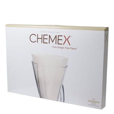 Popieriniai filtrai Chemex 1-3 cup, 100vnt.