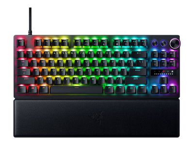 Klaviatūra Razer Huntsman V3 Pro Tenkeyless Gaming Keyboard Wired US Black Analog Optical