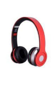 Rebeltec Stereo headphone bluetooth CRISTAL red