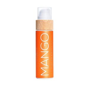 Cocosolis Mango Sun Tan &amp; Body Oil Organiškas įdegio aliejus veidui ir kūnui, 110ml