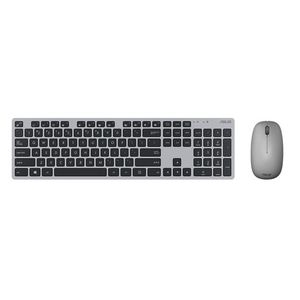 Klaviatūra+pelė Asus W5000 Keyboard and Mouse Set, Wireless, Mouse included, RU, Grey