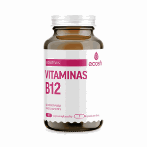ECOSH bioaktyvus vitaminas B12 600 mcg N90