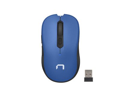Belaidė pelė Natec Mouse, Robin, Wireless, 1600 DPI, Optical, Blue