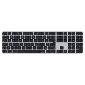 Klaviatūra Apple Magic Keyboard with Touch ID MMMR3Z/A Standard, Wireless, EN, Numeric keypad, Black, Bluetooth