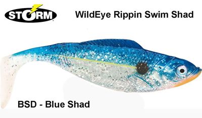 Guminukas Storm Rippin Nature Shad BSH 6 cm 6 cm